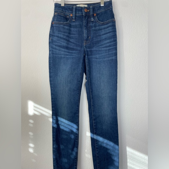 Madewell Curvy High-Rise Skinny Jeans in Lanette Wash Size 24 - Picture 10 of 12